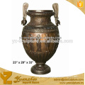 indoor decorative antique chinese cast brass flowerpots